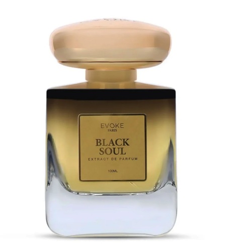 בושם יוניסקס Evoke Paris Black Soul Extract De Parfum 100ml