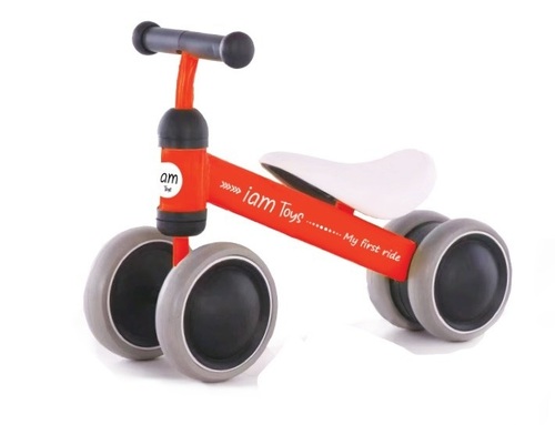 אופני איזון לגיל הרך צבע אדום IAM