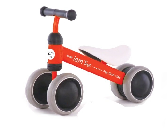 אופני איזון לגיל הרך צבע אדום IAM