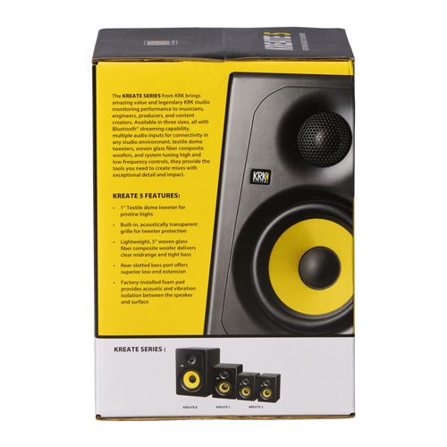 זוית נוספת KRK Kreate 5 Two-Way Studio Reference Monitor