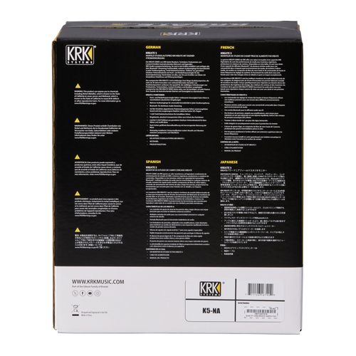 זוית נוספת KRK Kreate 5 Two-Way Studio Reference Monitor