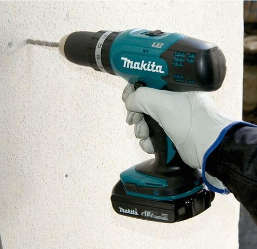 מברגה/מקדחה רוטטת MAKITA DHP453RYE