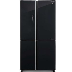 מקרר 4 דלתות Sharp SJ-8960BK זכוכית שחור -חדש!!!