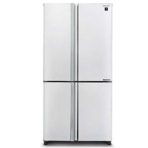 מקרר 4 דלתות  Sharp SJ-8960WH זכוכית לבנה - חדש!!!
