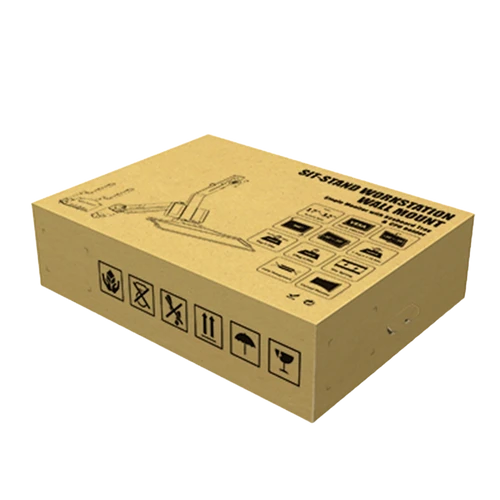 עמדת עבודה עם בוכנה גז למוניטור ומעמד למחשב מבית LUMI