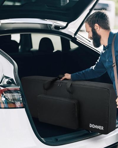 תיק שחור למקלדת 61 קלידים - Donner EC3018