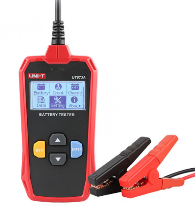 בודק מצברים דיגטלי 12V