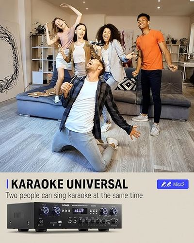 מגבר 440W סטריאו מבית DONNER - דגם MAMP5