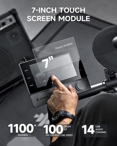 סט תופים אלקטרוני DONNER BEAT EC6986