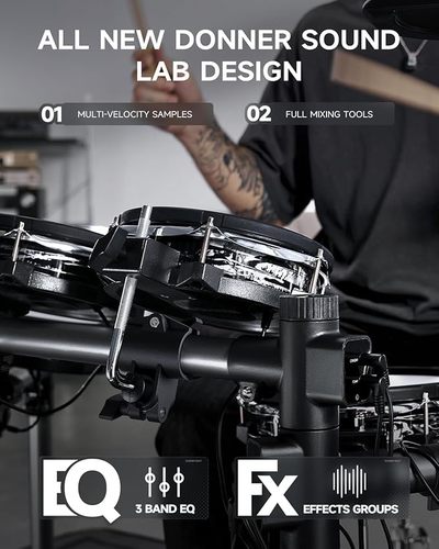 סט תופים אלקטרוני DONNER BEAT EC6986