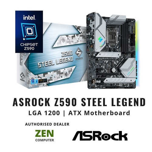 לוח אם ASRock Z590 Steel Legend