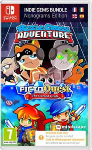 NINTENDO SWITCH PICZLE CROSS ADVENTURE & PICTOQUEST THE CURSED GRIDS קוד