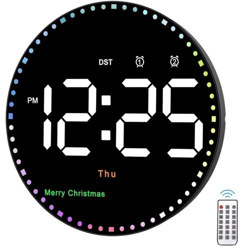 שעון קיר דיגיטלי 25 ס