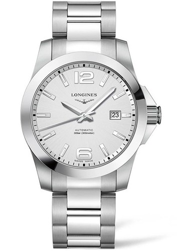 Longines L37774766 Conquest 41MM לונג'ין יבואן רשמי