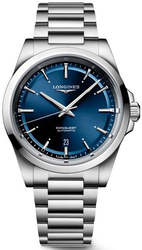 Longines L38304926 Conquest 41MM אוטומטי לונג'ין יבואן רשמי גברים