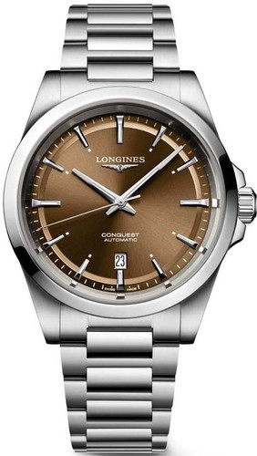 Longines L38304626 Conquest 41MM אוטומטי לונג'ין יבואן רשמי גברים