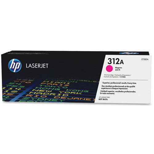 ‏טונר מג'נטה / אדום ‏ HP 312A CF383A