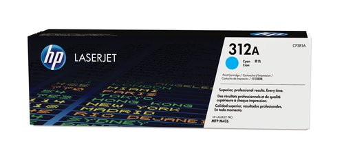 ‏טונר ציאן / כחול ‏ HP 312A CF381A