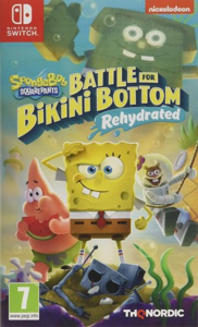NINTENDO SWITCH SPONGEBOB SQUAREPANTS REHYDRATED