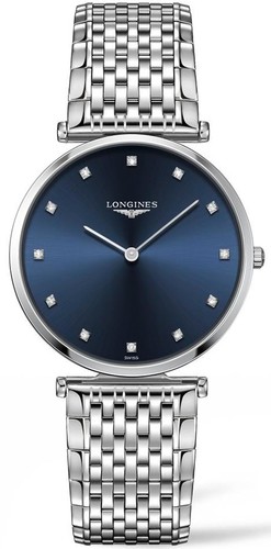 Longines L47554956 La Grande Classique 36MM יהלומים לונג'ין יבואן רשמי