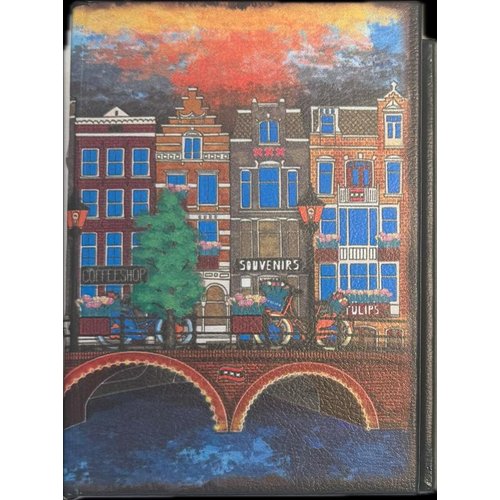 קופסת עץ לעישון – עיצוב אמסטרדם קלאסית