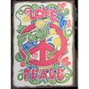 קופסת עץ מעוצבת – LOVE & PEACE במהדורה צבעונית