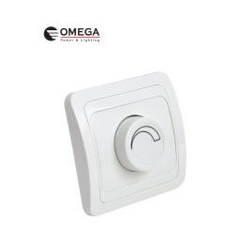 מפסק דימר סיבובי 650W ברק Omega