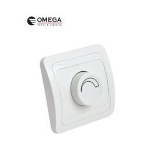 מפסק דימר סיבובי 650W ברק Omega
