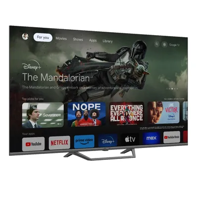 טלוויזיה "75 Google Tv 4K QLED דגם H75S80FUX האייר HAIER
