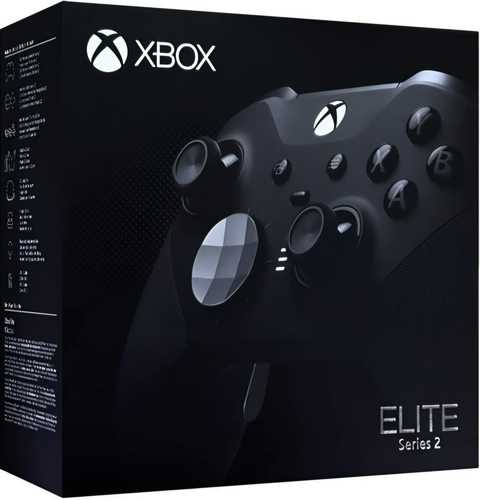 Black Xbox One Elite Series 2 Wireless Controller