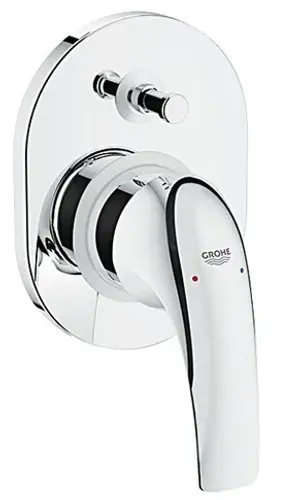 אינטרפוץ 4 דרך גרואה BauCurve 29043000 כולל גוף מבית Grohe למקלחת.