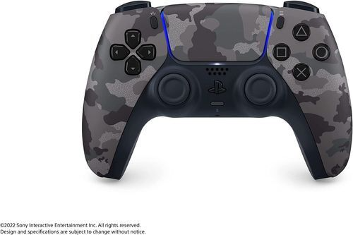 PLAYSTATION 5 DUALSENSE WIRELESS GRAY CAMOUFLAGE CONTROLLER יבוא SONY