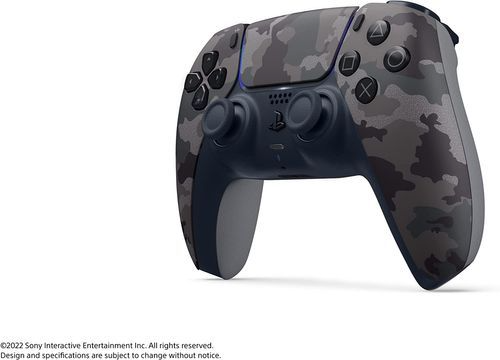 PLAYSTATION 5 DUALSENSE WIRELESS GRAY CAMOUFLAGE CONTROLLER יבוא SONY