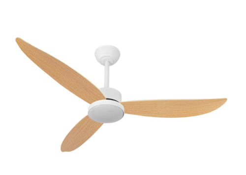 מאוורר תקרה לפרגולה "22W IP54 RYAN 52 עם שלט-דמוי עץ semicom