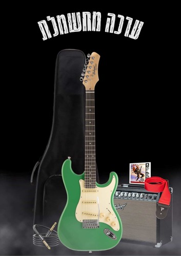 ערכת נגינה מחשמלת Budagov Strat Master-GR