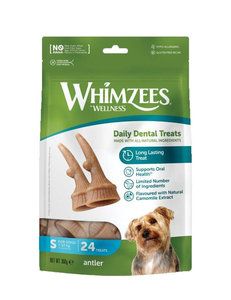 ווימזיס חטיף דנטלי בצורת קרן 360 גרם WHIMZEES (בחר מידה)