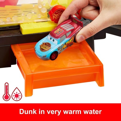 ערכת מסלול שטיפת מכוניות עם שינוי צבע CARS