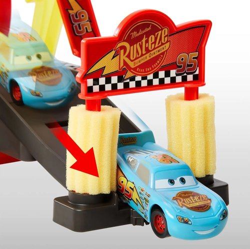 ערכת מסלול שטיפת מכוניות עם שינוי צבע CARS