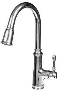 ברז נשלף ענתיק למטבח ניקל ורד 1218