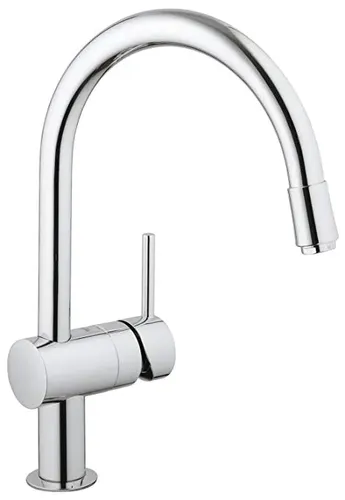 ברז מטבח נשלף מבית Grohe דגם 32918000 בגימור כרום.