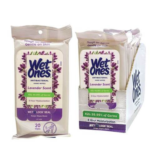 WET ONES, Antibacterial Hand Wipes