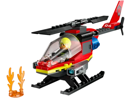 לגו City מסוק חילוץ מאש (60411) LEGO