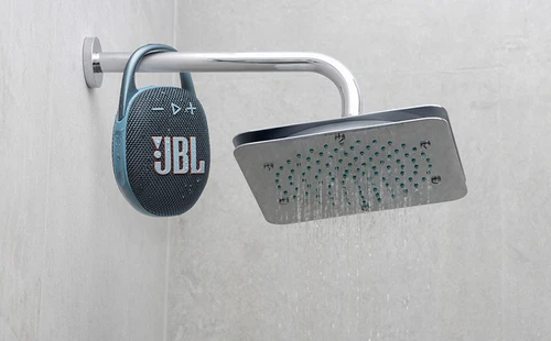 רמקול בלוטוס נייד JBL Clip 5 בצבע סגול - יבואן רשמי