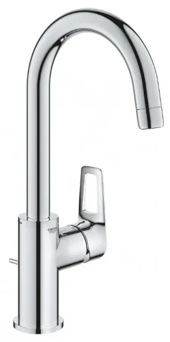 ברז פרח רחצה גרואה BauLoop 23891001 מבית Grohe בסגנון מותאם לאדריכלים.