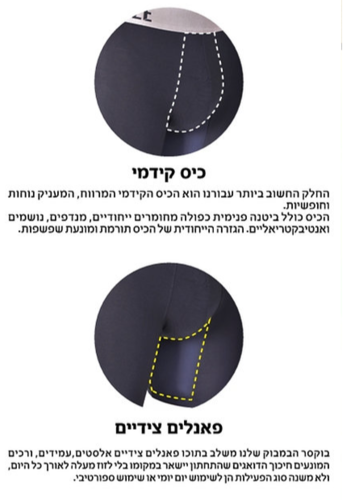 2 יח בוקסר מנדף לחיילים וספורטים מבמבוק קלאסי שחור - BREEZE