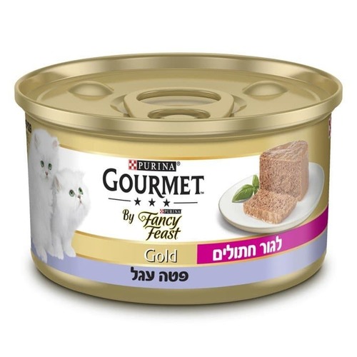 פנסי פיסט שימור לחתול גור פטה עגל 85 גרם