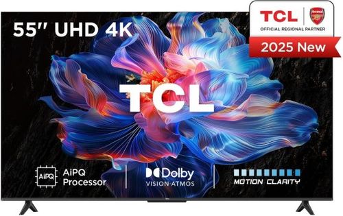 טלוויזיה “55 דגם TCL 4K 55V6C