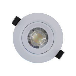 שקוע לד עגול PISA מתכוונן LEDON 9cm CCT 7W COB (מסגרת לבנה)