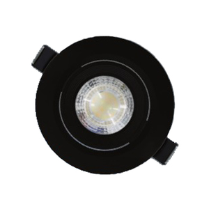 שקוע לד עגול PISA מתכוונן LEDON 9cm CCT 7W COB (מסגרת שחורה)