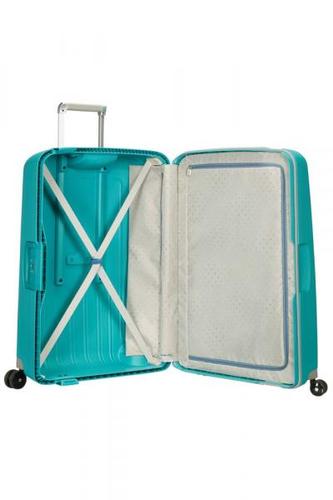 מזוודה ארופאית קשיחה 30 אינץ 138 ליטר 82 סמ SAMSONITE NEW SCURE    סמסונייט